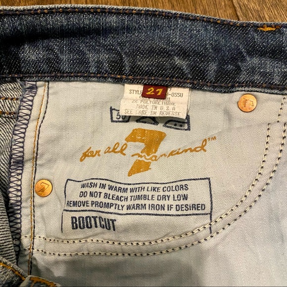 7 For All Mankind Bootcut Jeans - Picture 6 of 6
